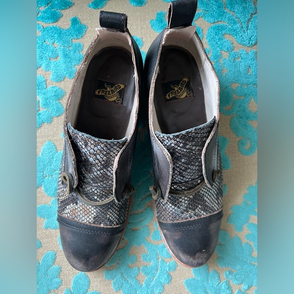 EUC Freebird by Steven Mabel Oxford grey and snakeskin - Picture 4 of 7